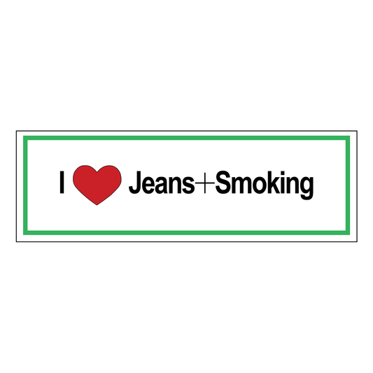 I ♡ Jeans+Smoking